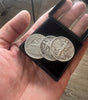 Dual Position Magnetic Coin Set by Ted Bogusta