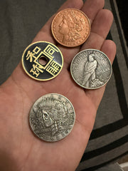 Custom Made SKULL/Peace Dollar CSB by Ron Davies
