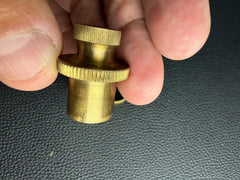 Vintage Brass Plug Box