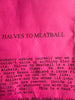 Halves to Meatball