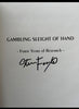 Gambling Sleight Of Hand by Steve Forte