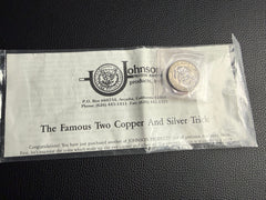 JOHNSON Two Copper One Silver